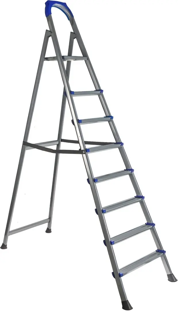 Стремянка металлическая Evotools 647631 1x8 (Grey)