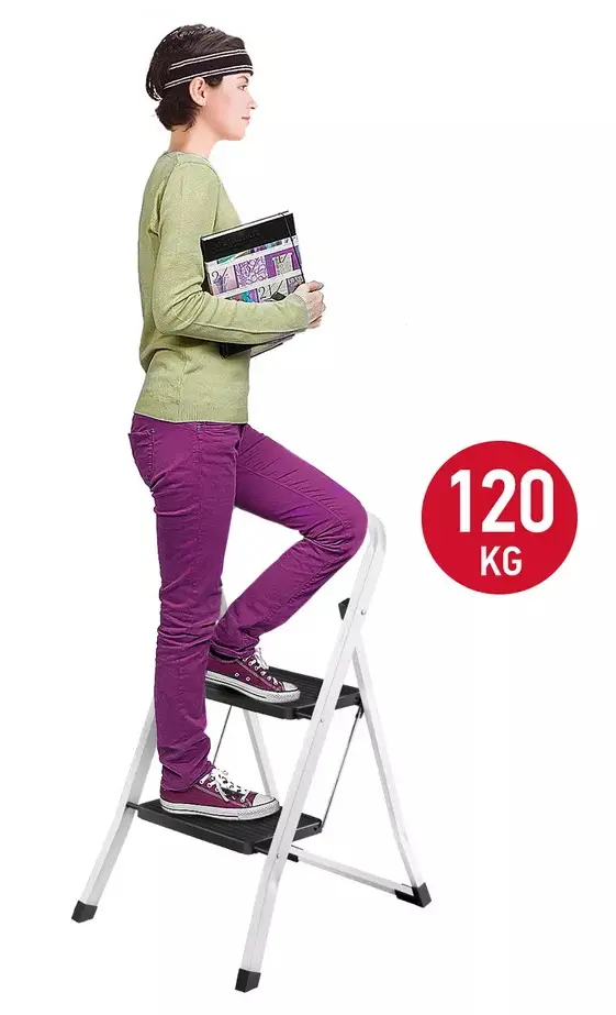 Scara metalica Excellent House 20783 (White/Black) - 2