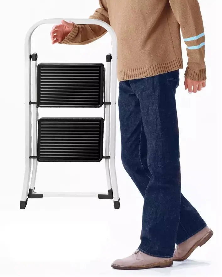 Scara metalica Excellent House 20783 (White/Black) - 3