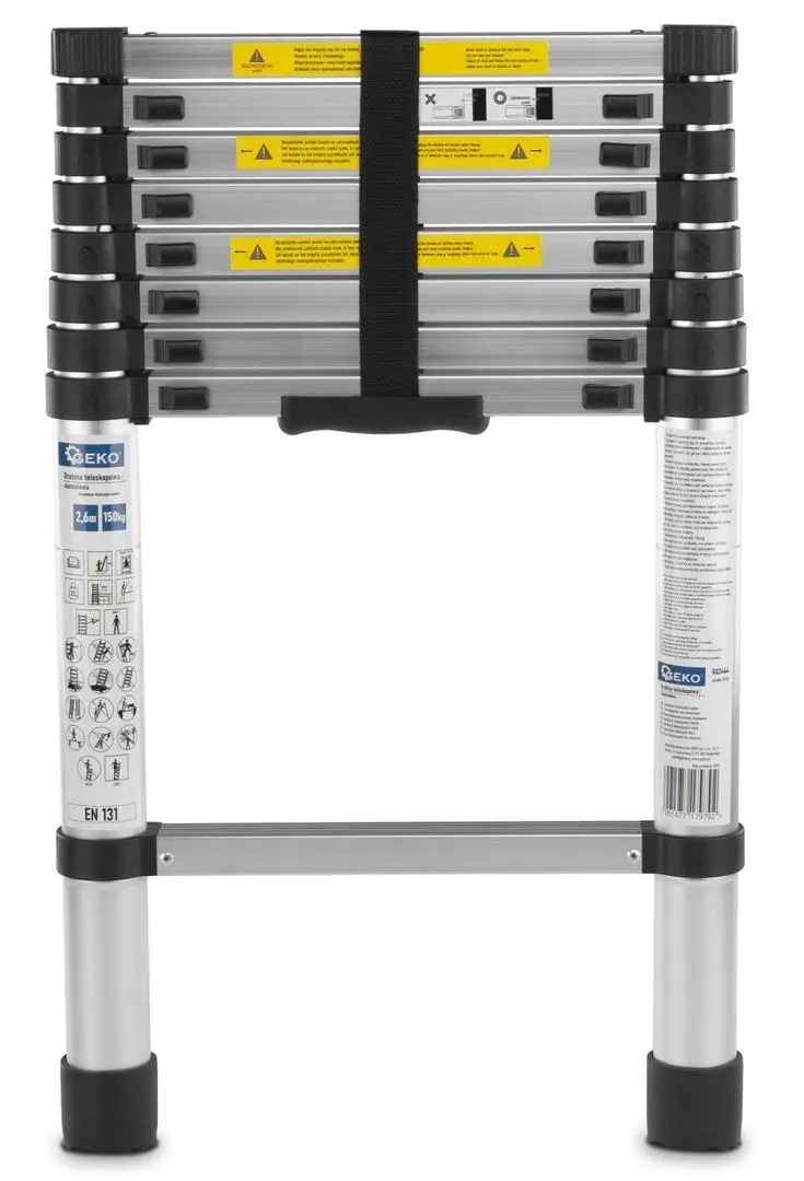 Телескопическая лестница Geko G02444 - 2