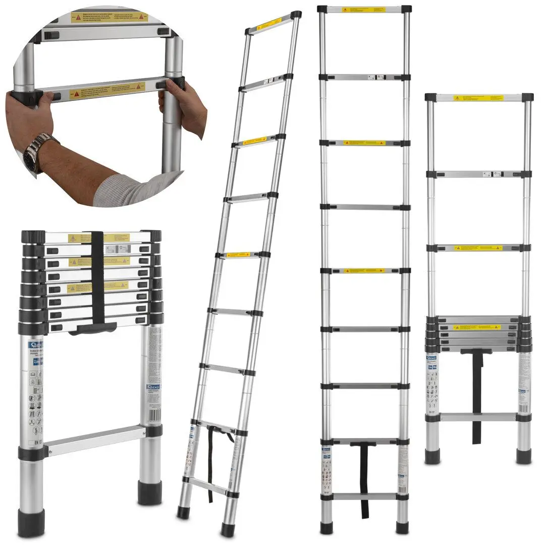 Телескопическая лестница Geko G02444 - 4