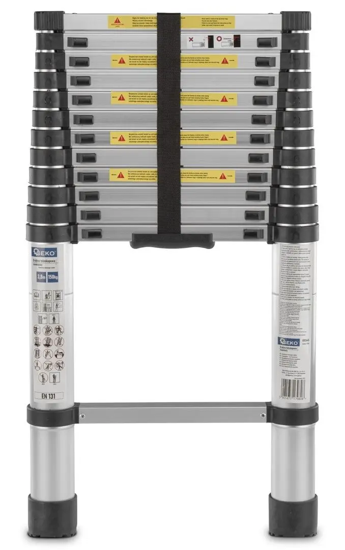 Телескопическая лестница Geko G02445 - 3