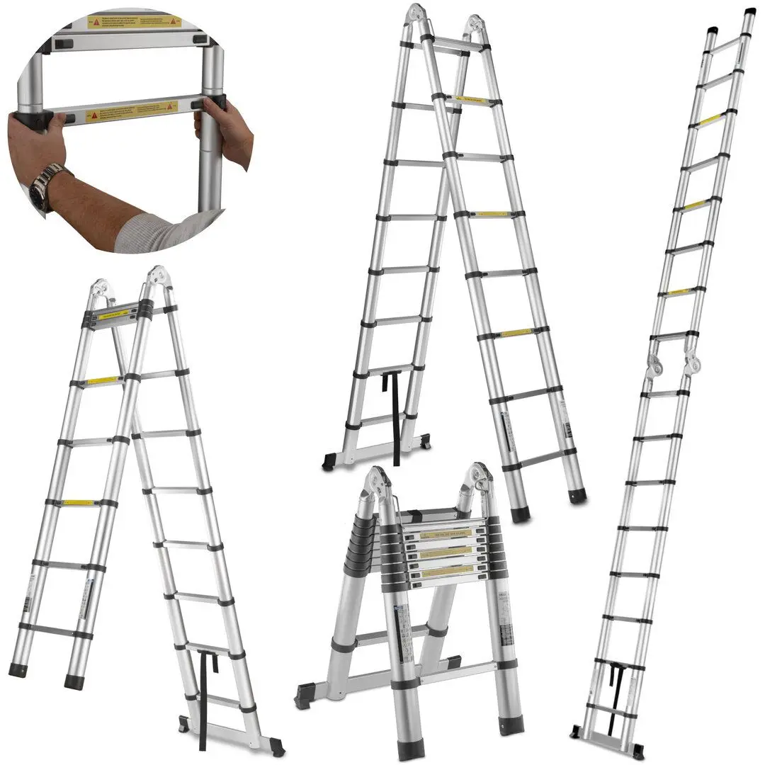 Телескопическая лестница Geko G02449 - 4