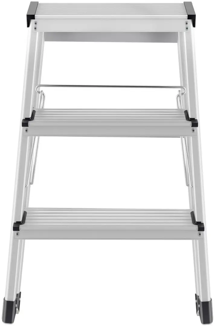 Двухсекционная алюминиевая cтремянка Hailo D60 Standart Line 2x3