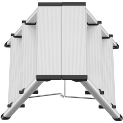 Двухсекционная алюминиевая cтремянка Hailo D60 Standart Line 2x3 Thumb