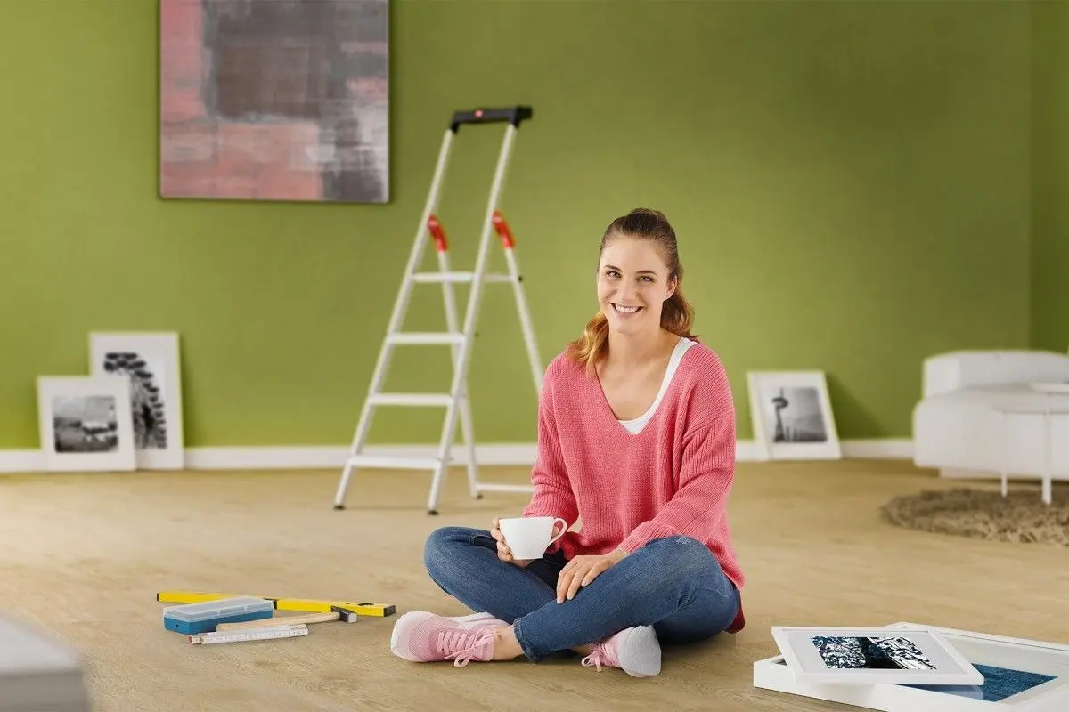 Scara din aluminiu Hailo L60 ComfortLine (Silver)