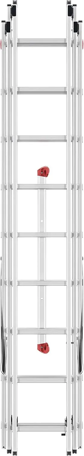 Scara din aluminiu cu trei sectiuni Hailo Profistep 3x9