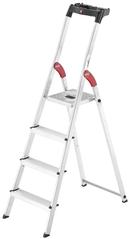Стремянка алюминиевая Hailo ComfortLine L60 1x4