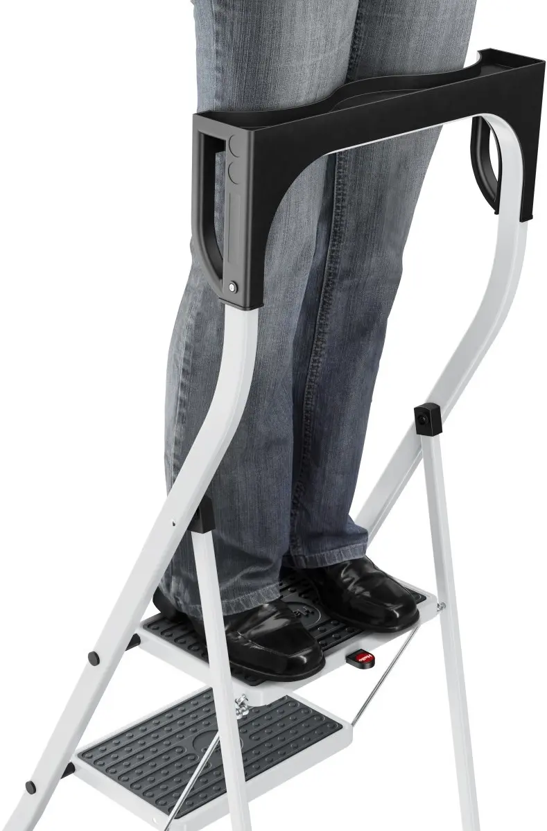 Стремянка Hailo K75 ComfortLine (Black/Inox)