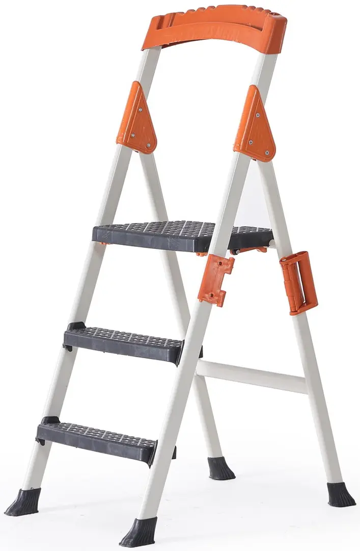 Стремянка Heniver Stars Ladder 2+1 (White/Gray/Orange)