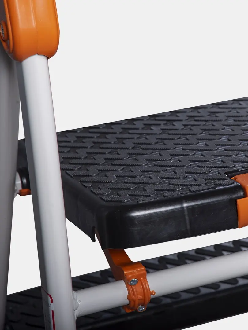 Scara Heniver Stars Ladder 3+1 (White/Gray/Orange) - 2