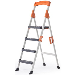 Стремянка Heniver Stars Ladder 3+1 (White/Gray/Orange)