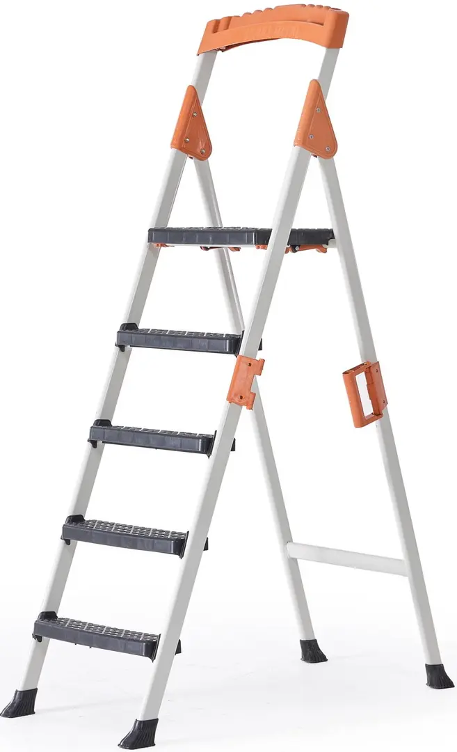Стремянка Heniver Stars Ladder 4+1 (White/Gray/Orange)
