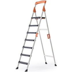 Стремянка Heniver Stars Ladder 6+1 (White/Gray/Orange)