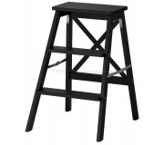 Scara Ikea Bekvam 3 trepte 63cm (Negru)