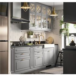 Scara Ikea Bekvam 3 trepte 63cm (Negru) Thumb