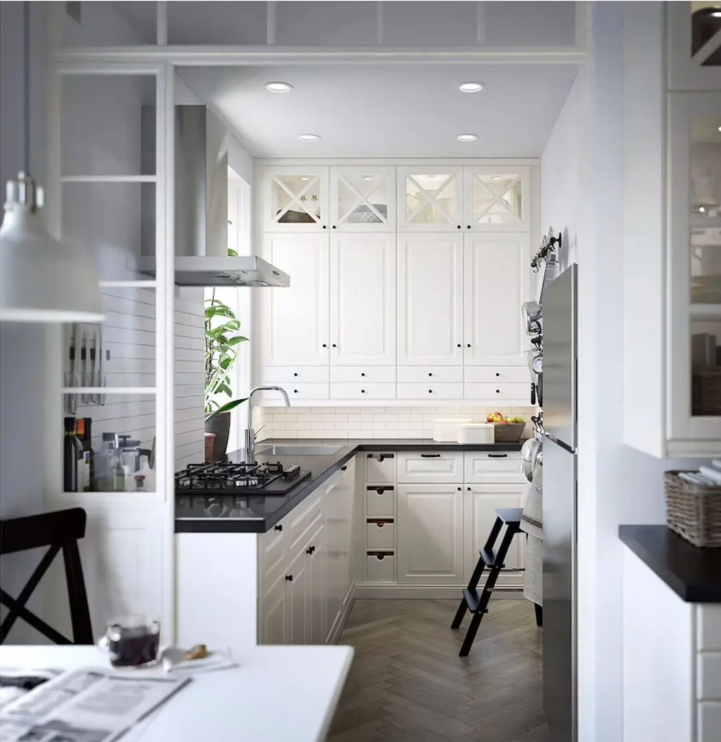 Scara Ikea Bekvam 3 trepte 63cm (Negru)