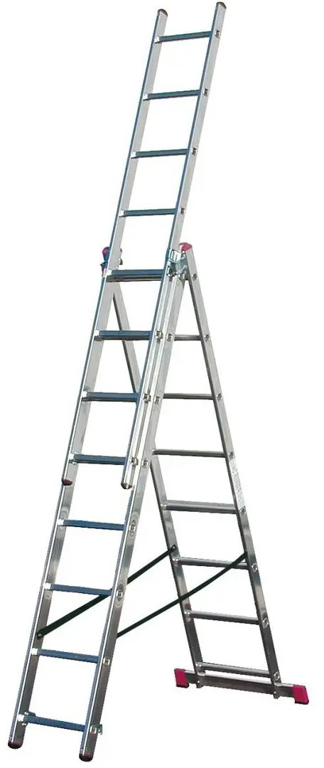 Лестница алюминиевая трехступенчатая Krause Corda 3x8