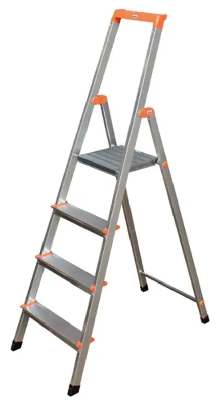 Стремянка алюминиевая Krause Solidy 4 126221