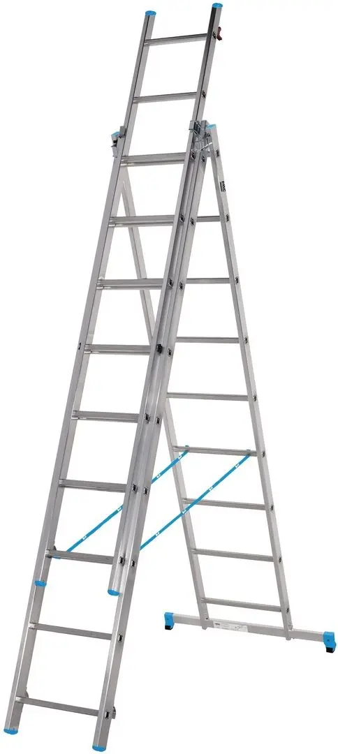 Scara din aluminiu Mac Allister 3x9 481cm (Silver)