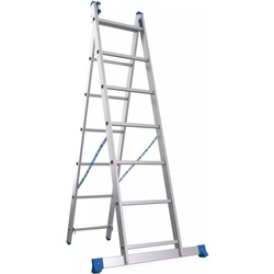 Scara din aluminiu dubla Metkas 2H602007 2х7