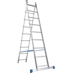 Scara din aluminiu dubla Metkas 2H602009 2х9