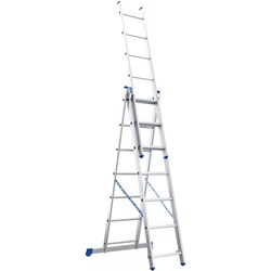 Лестница алюминиевая трехсекционная Metkas 3H602007 3x7 Thumb