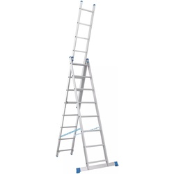 Scara din aluminiu cu trei sectiuni Metkas 3H602008 3x8