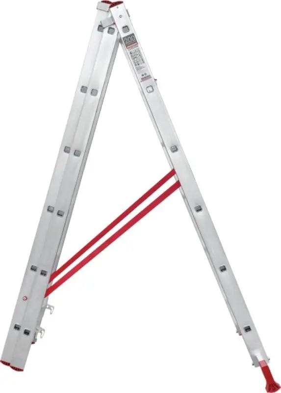 Scara din aluminiu tripla Новая Высота 2230306 (3х6) - 2