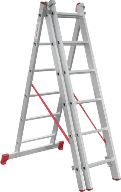 Scara din aluminiu tripla Новая Высота 2230306 (3х6) - 3