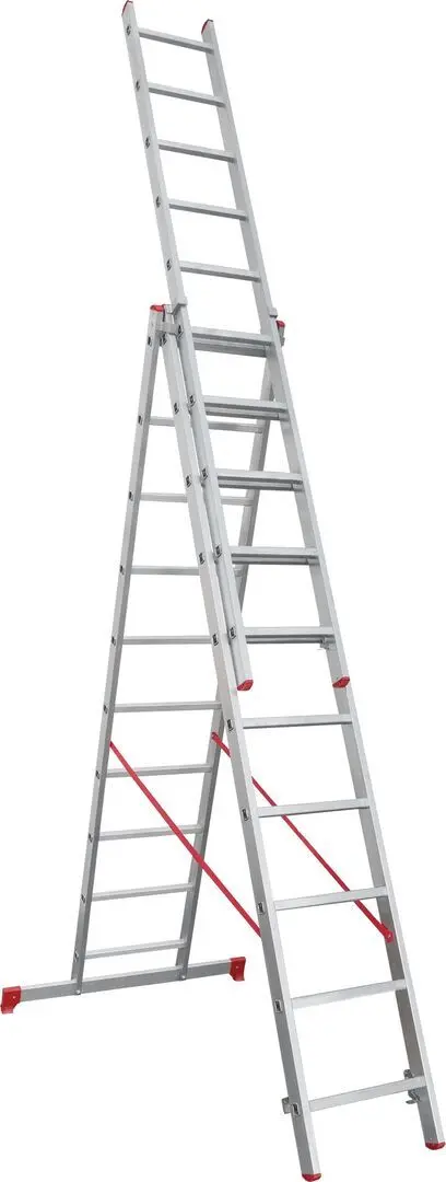 Scara din aluminiu tripla Новая Высота 2230310 (3x10) - 2