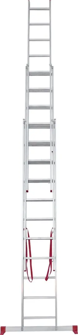 Scara aluminiu cu trei sectii Новая Высота 2230311 (3x11) - 5