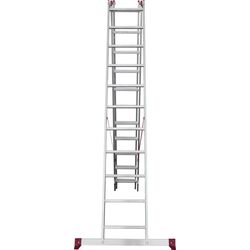 Scara aluminiu cu trei sectii Новая Высота 2230311 (3x11) Thumb