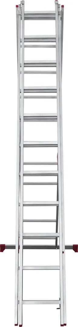 Scara aluminiu cu trei sectii Новая Высота 2230311 (3x11)