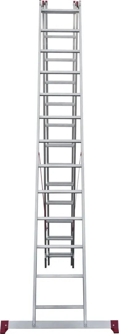 Scara aluminiu cu trei sectii Новая Высота 2230313 (3x13) - 3