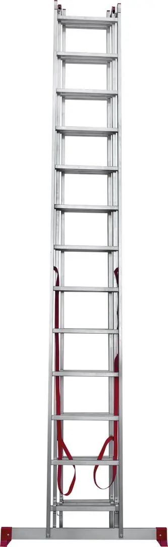 Scara aluminiu cu trei sectii Новая Высота 2230313 (3x13) - 4