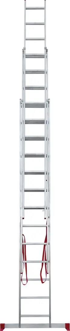 Scara aluminiu cu trei sectii Новая Высота 2230313 (3x13) - 5