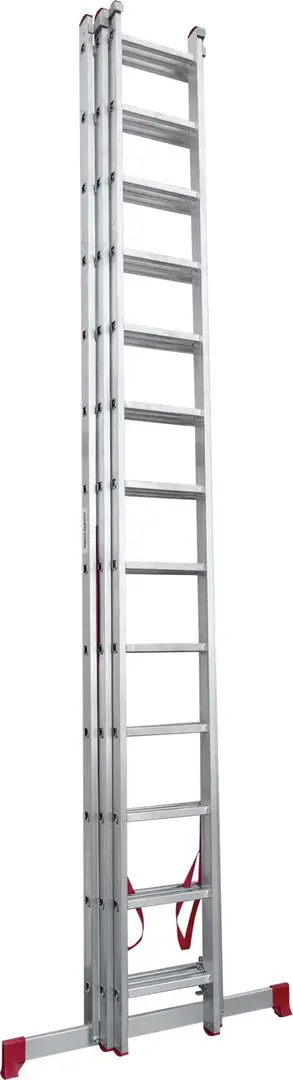 Scara aluminiu cu trei sectii Новая Высота 2230313 (3x13) - 8