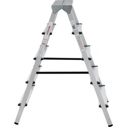 Scară de aluminiu doua tronsoane Новая Высота 1120205 (2x5) Thumb