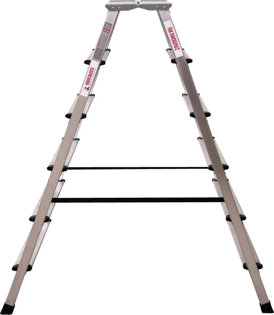 Scară de aluminiu doua tronsoane Новая Высота 2120206 (2x6) - 2
