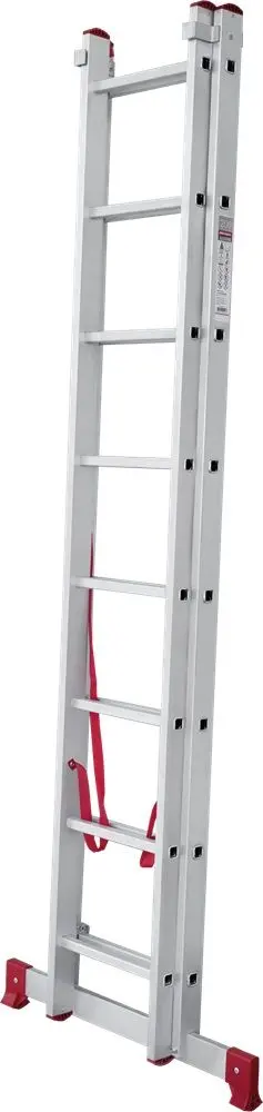 Scară de aluminiu doua tronsoane Новая Высота 2220208 (2х8)