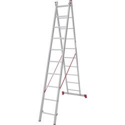 Scară de aluminiu doua tronsoane Новая Высота 2220210 (2х10)