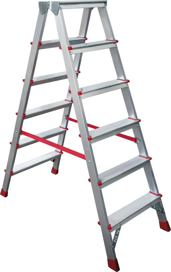 Scară de aluminiu cu două pаrti Высота 3120206 (2x6) - 2