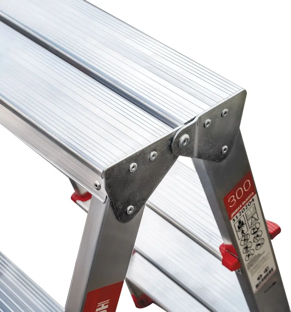 Scară de aluminiu cu două pаrti Высота 3120206 (2x6) - 6