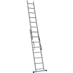 Scara din aluminiu dubla SDGroup 2x11 4.55m (Silver) Thumb