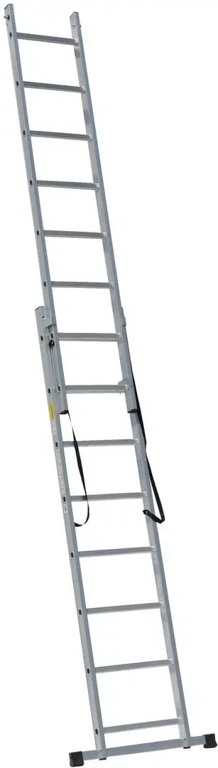 Scara din aluminiu dubla SDGroup 2x11 4.55m (Silver)