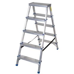 Scara din aluminiu dubla SDGroup 2x5 1.0m