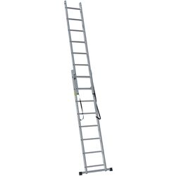 Двухсекционная алюминиевая лестница SDGroup 2x6 2.5m (Silver) Thumb
