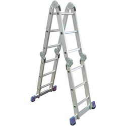 Мультифункциональная лестница SDGroup 4x3 (Silver) Thumb