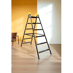 Стремянка металлическая SGS Doublestep 1185SGS 6+6 (Black) Thumb